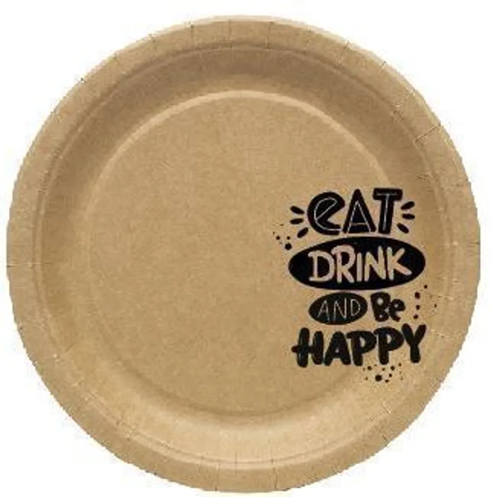 PAPPTALDRIK INICIO EAT & DRINK 23CM 12TK PAKIS