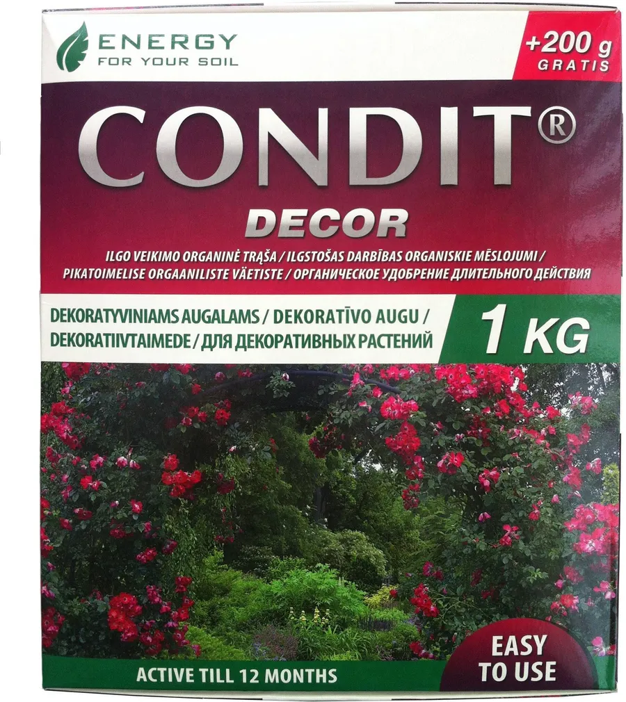 VÄETIS JUKNEVICIAUS KOMPOSTAS CONDIT DÉCOR 1,2KG
