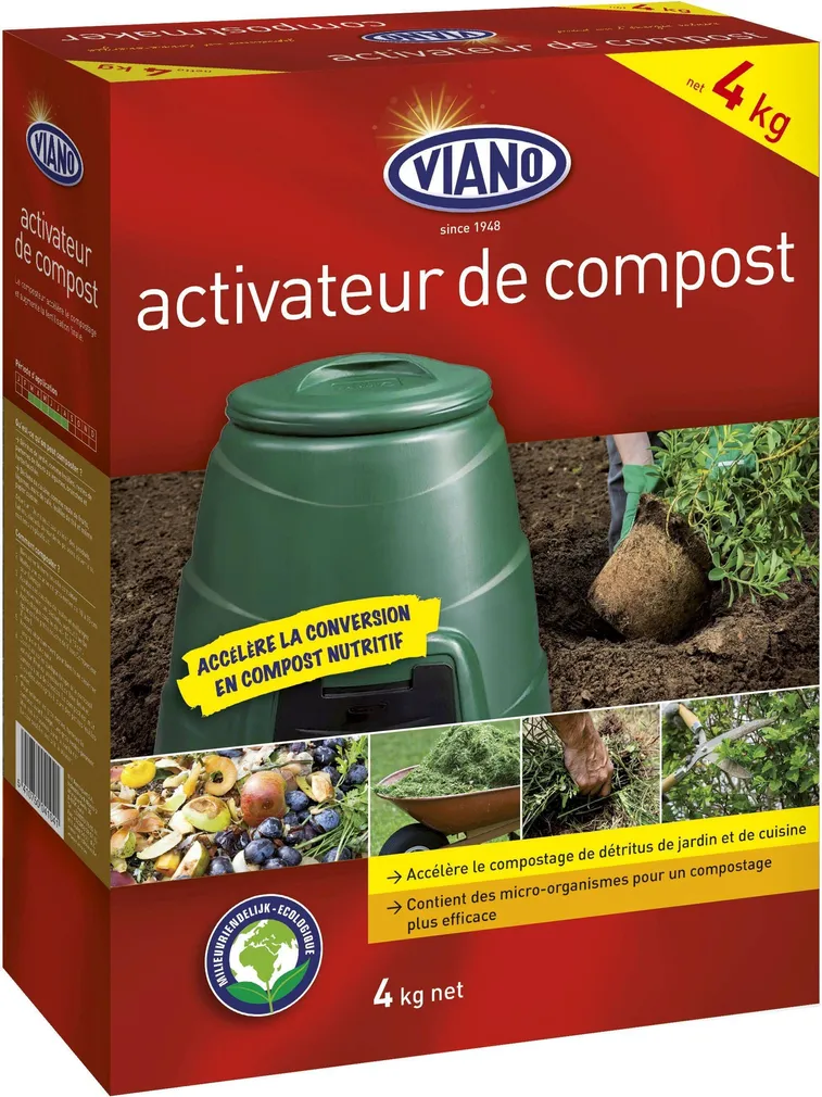 ORGAANILINE KOMPOSTI KIIRENDAJA VIANO