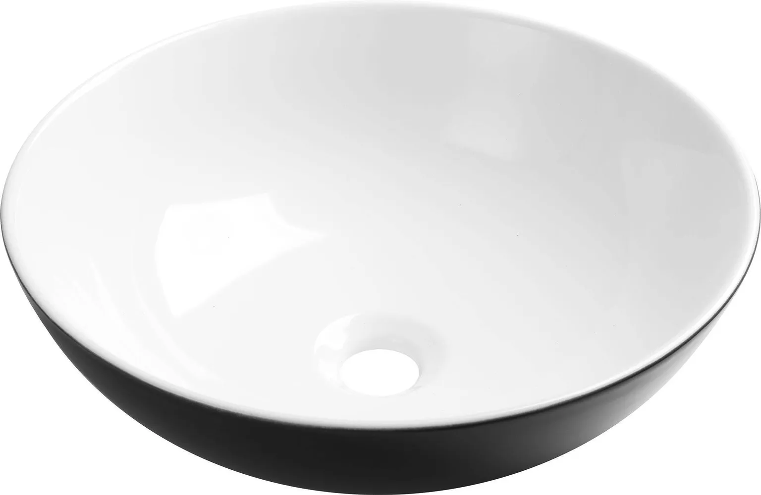 VALAMU INVENA DOKOS Ø39,5X13,5MM PINNAPEALNE MUST-VALGE