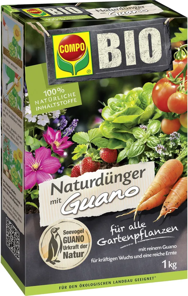AIAVÄETIS COMPO BIO PIKAAJALINE GUANO 1KG
