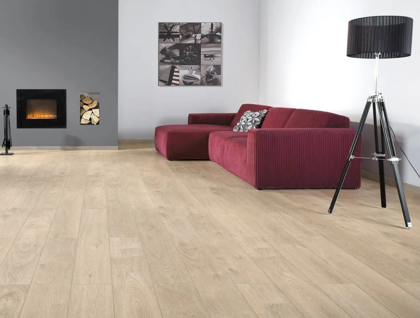 LAMINAATPARKETT SWISS KRONO FORTIS JATOBA 12MM V4 HELEPRUUN 1-LIPP 5G