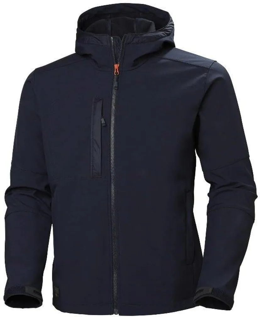 SOFTSHELL JAKK KAPUUTSIGA HELLY HANSEN KENSINGTON TUMESININE XL