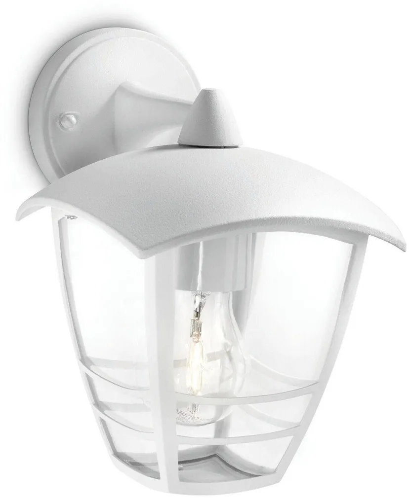 VÄLISVALGUSTI PHILIPS CREEK SEINALE 1X60W 230V VALGE