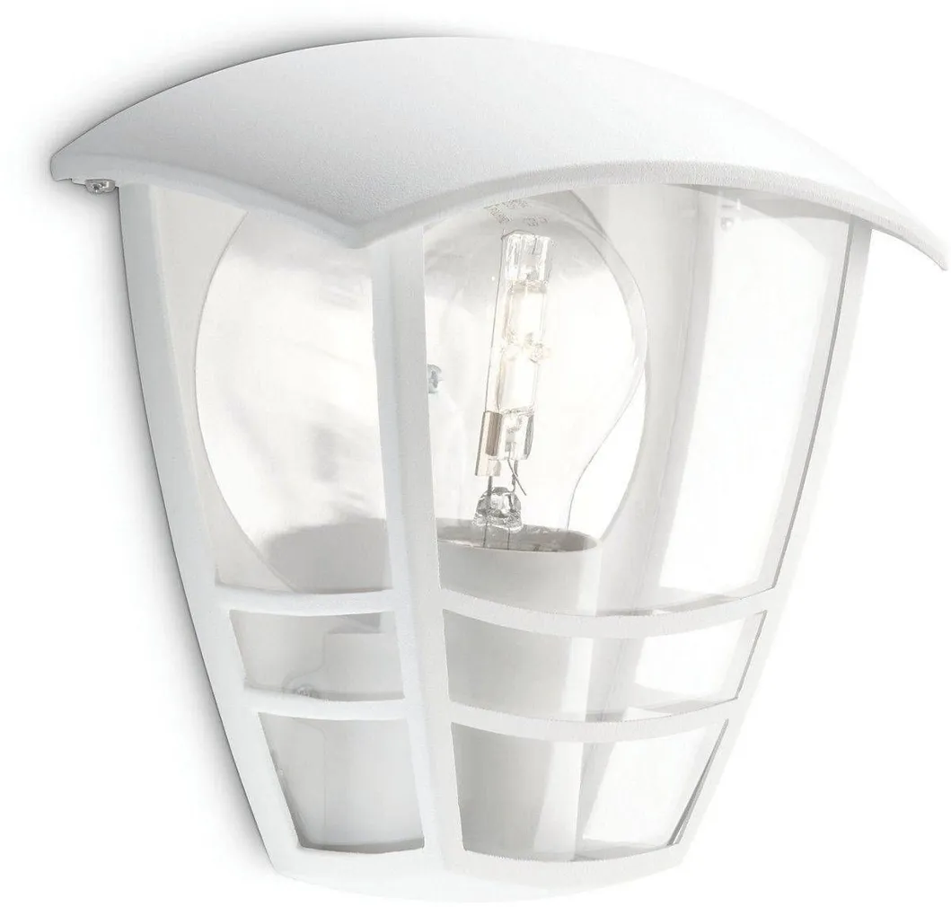 VÄLISVALGUSTI PHILIPS CREEK SEINALE 1X60W 230V VALGE
