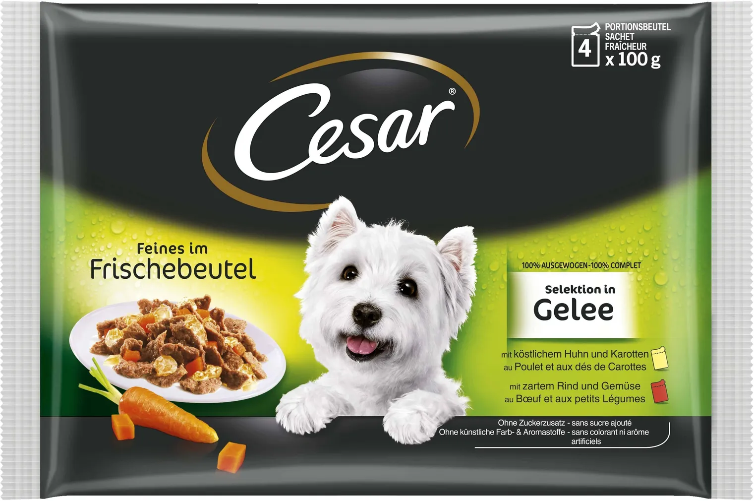 KOERATOIT CESAR VEISE & KÖÖGIVILJA 100G