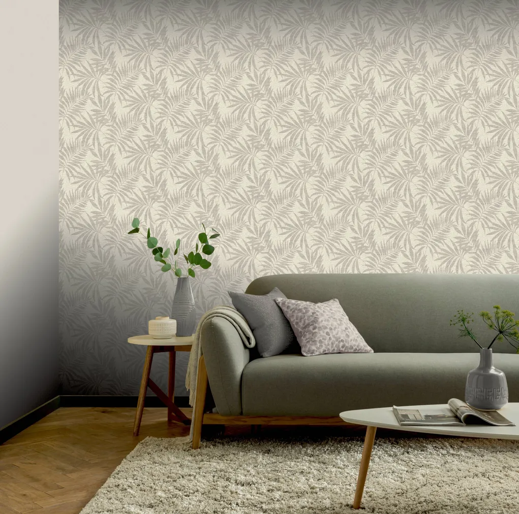 TAPEET ARTHOUSE OASIS LEAF TAUPE