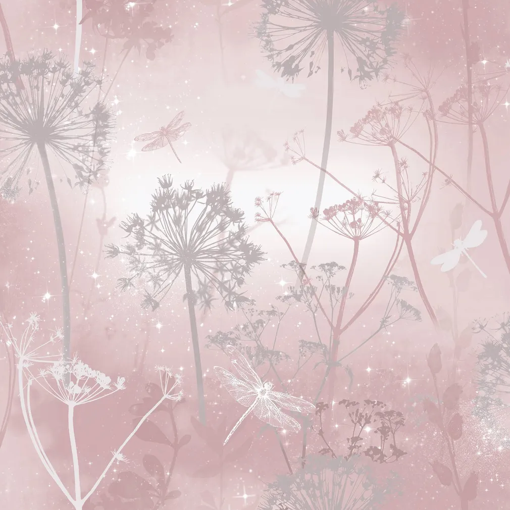 TAPEET ARTHOUSE DAMSELFLY BLUSH