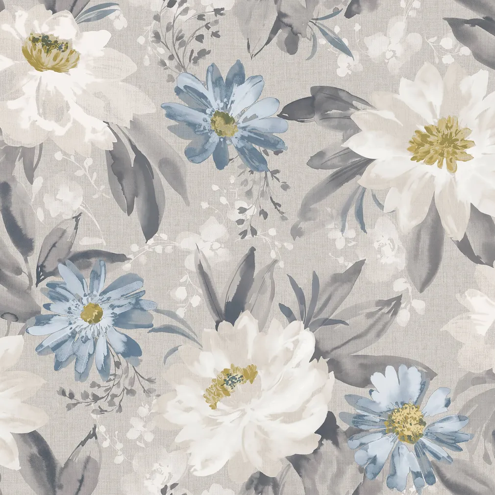 TAPEET ARTHOUSE PAINTED DAHLIA GREY MULTI