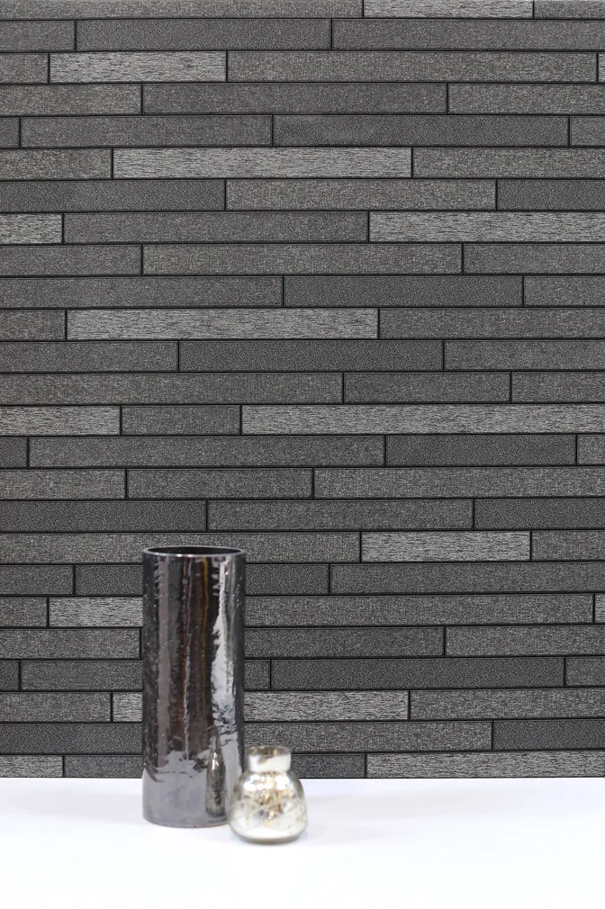 TAPEET ARTHOUSE FOIL SLATE CHARCOAL