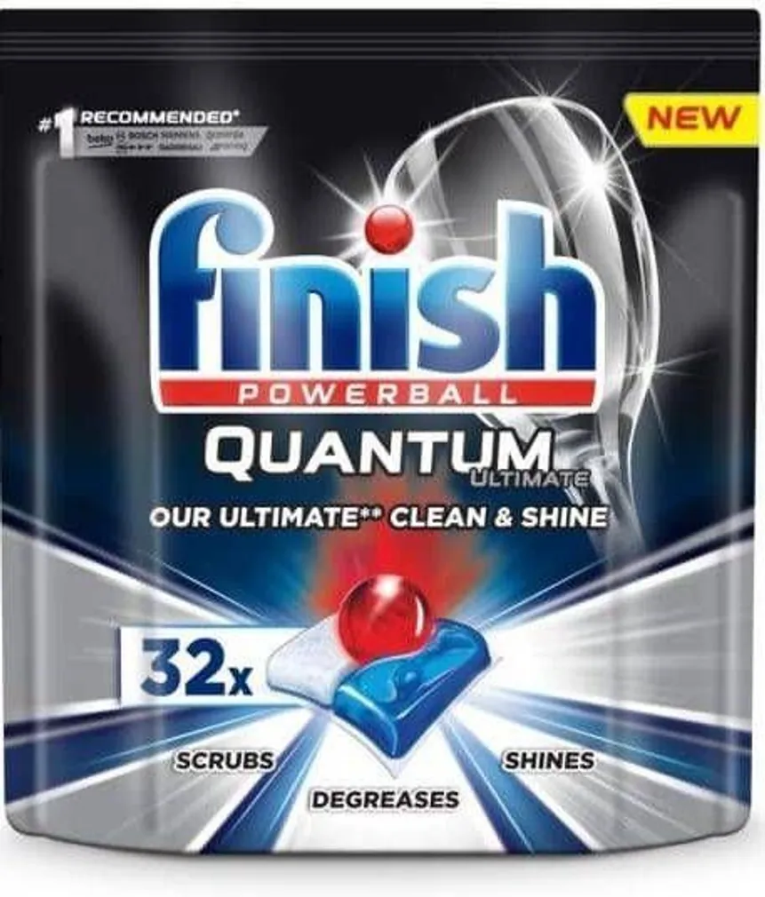NÕUDEPESUMASINA TABLETID FINISH QUANTUM ULTIMATE 32TK PAKIS