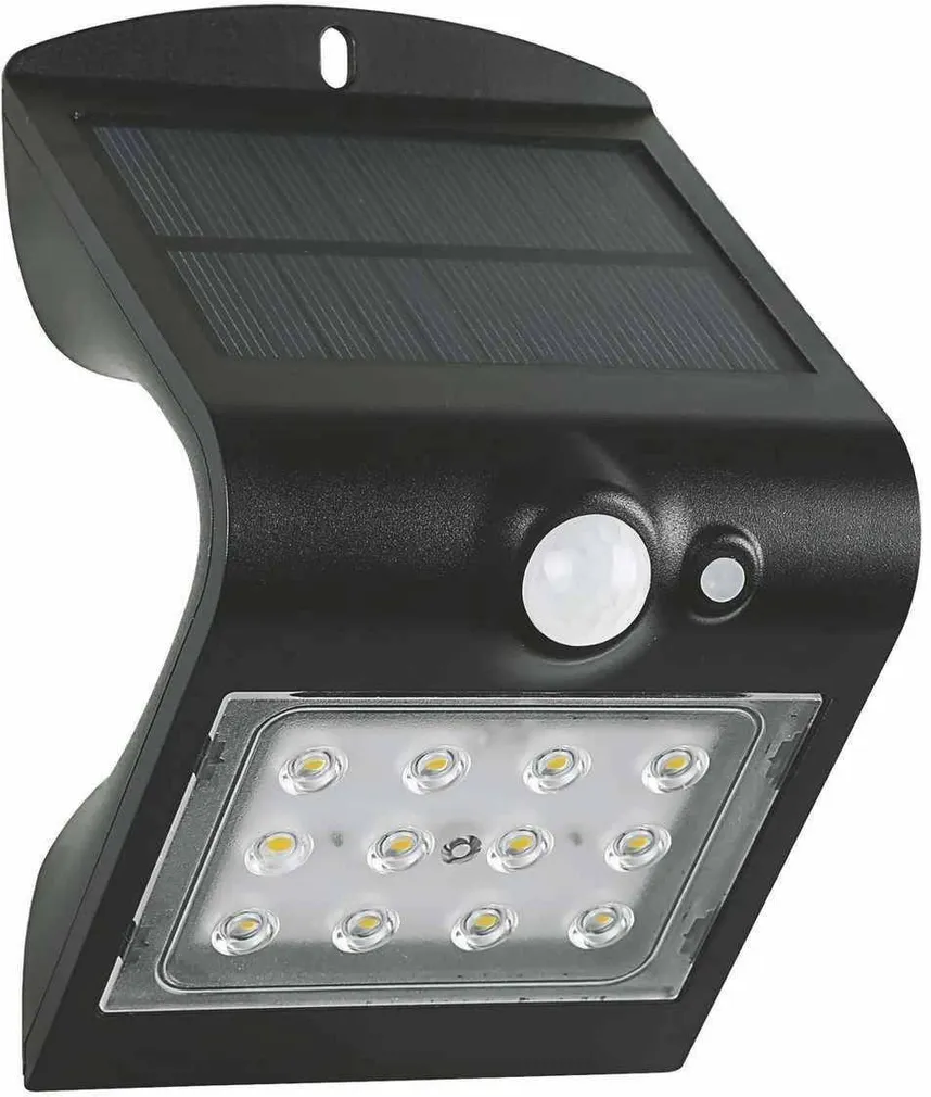 SOLARVALGUSTI GREENLUX FOX1,5W LED 4000K IP65 LIIKUMISANDUR MUST