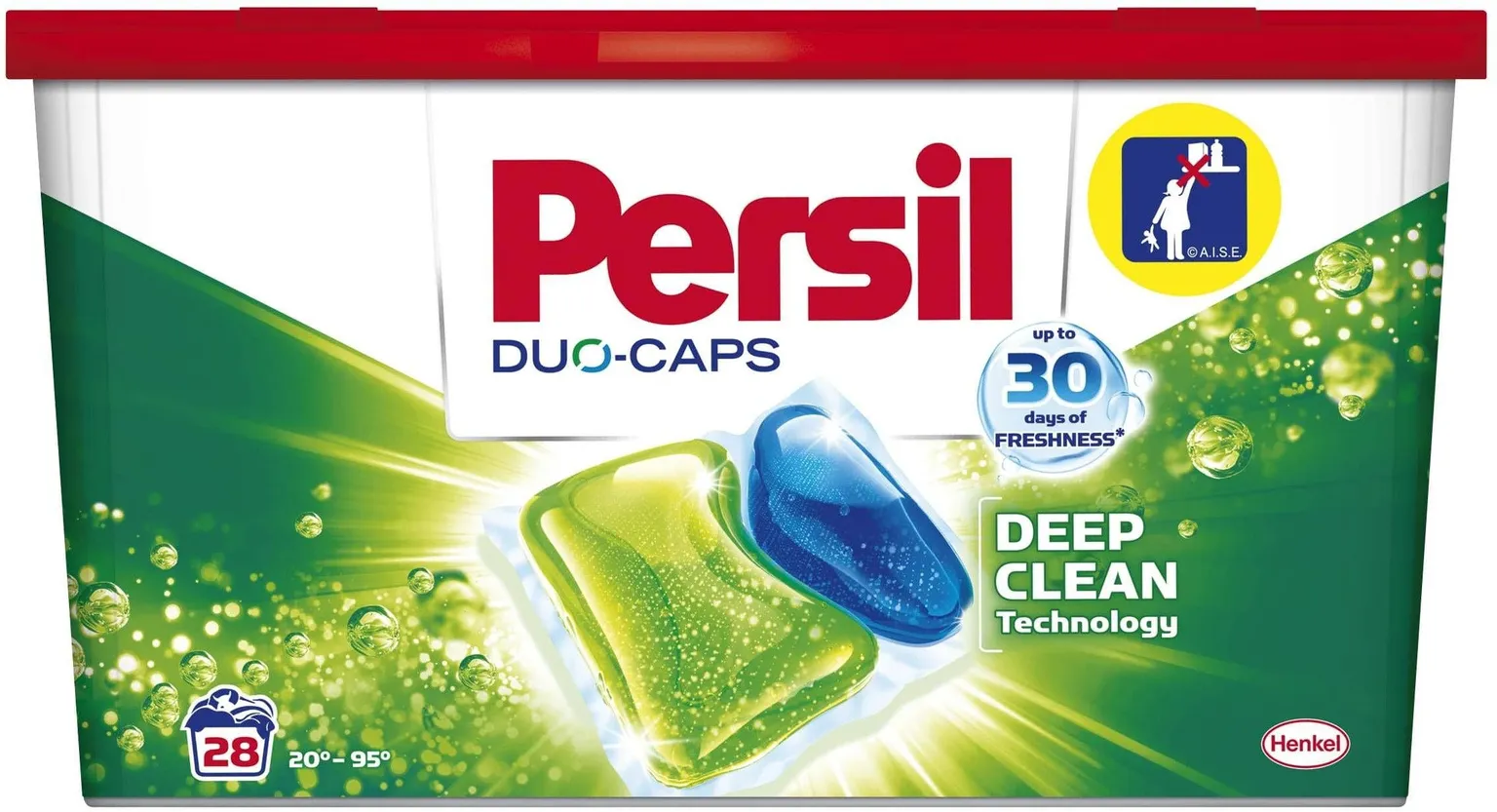 PESUGEELIKAPSLID PERSIL DUO-CAPS REGULAR 28TK PAKIS