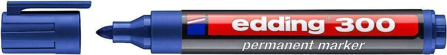 MARKER EDDING PERMANENTNE 300 A8 SININE 1.5-3MM