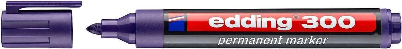 MARKER EDDING PERMANENTNE 300 A8 LILLA 1.5-3MM