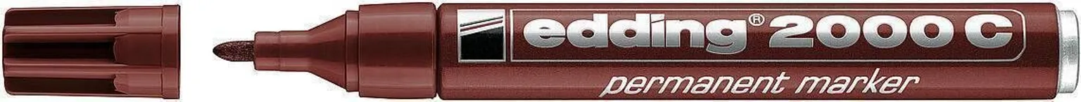 MARKER EDDING PERMANENTNE 2000C PRUUN 1.5-3MM ÜMAR OTS