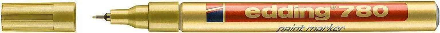 VÄRVIMARKER EDDING PERMANENTE 780 KULDNE 0.8MM