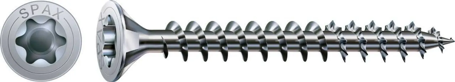 PUIDUKRUVI SPAX 3,0X25/21 ZN T10 TÄISKEERE 200TK PAKIS