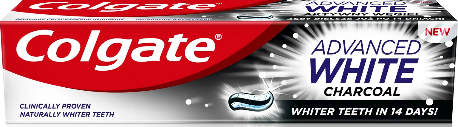 HAMBAPASTA COLGATE ADVANCED WHITE CHARCOAL 100ML 