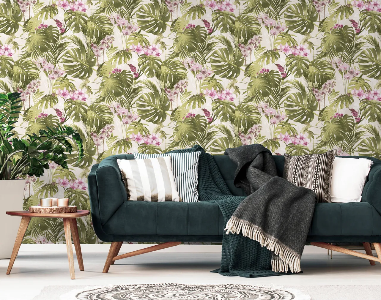 TAPEET GRANDECO MYRIAD MY2102 ORCHID ROOSA