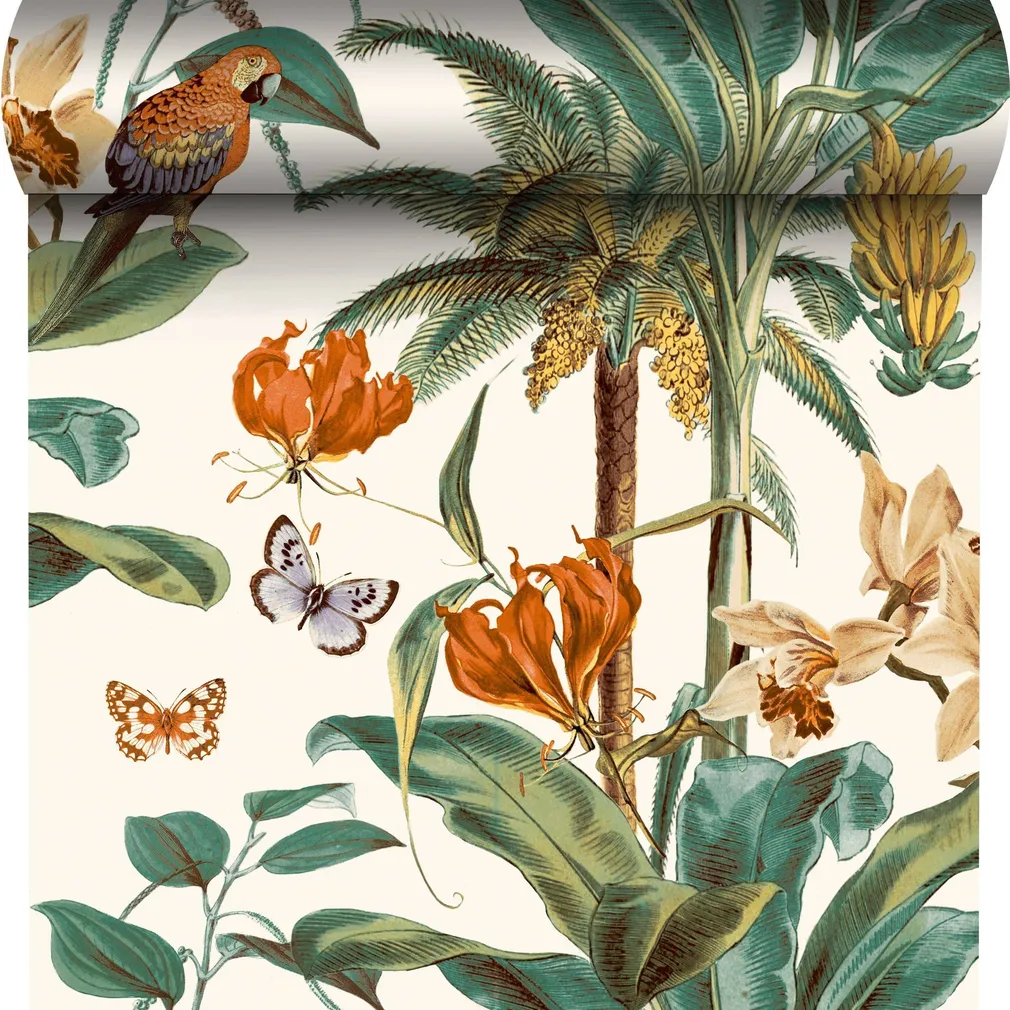 TAPEET GRANDECO JUNGLE FEVER JF2002 PAPAGOI ORANŽ
