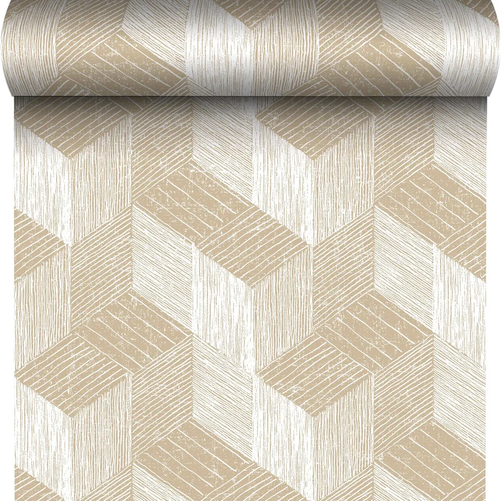 TAPEET GRANDECO JUNGLE FEVER JF3301 ROMB KULDNE