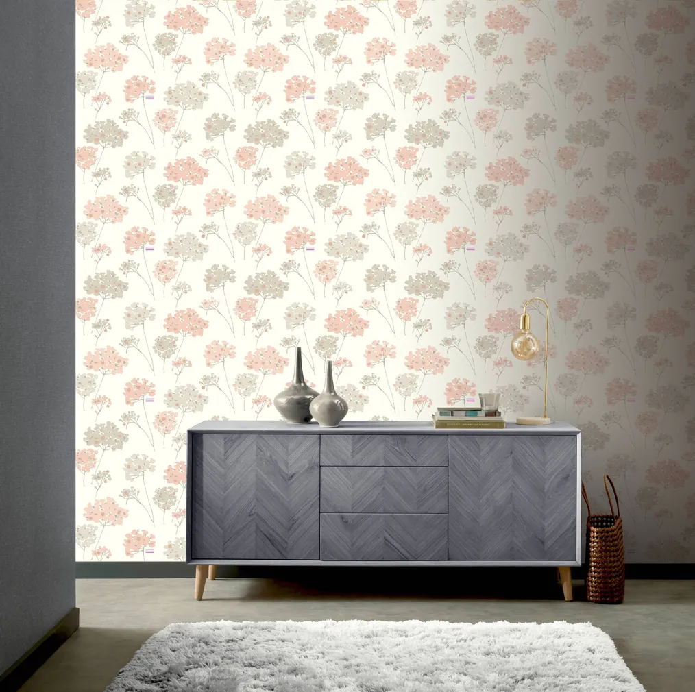TAPEET ARTHOUSE ANYA FLORAL BLUSH
