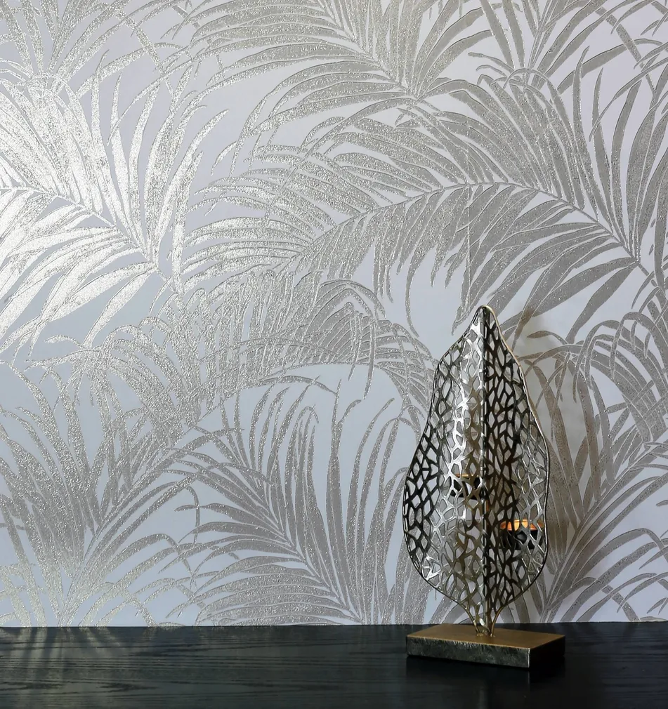 TAPEET ARTHOUSE PALM CREAM GOLD KISS FOIL