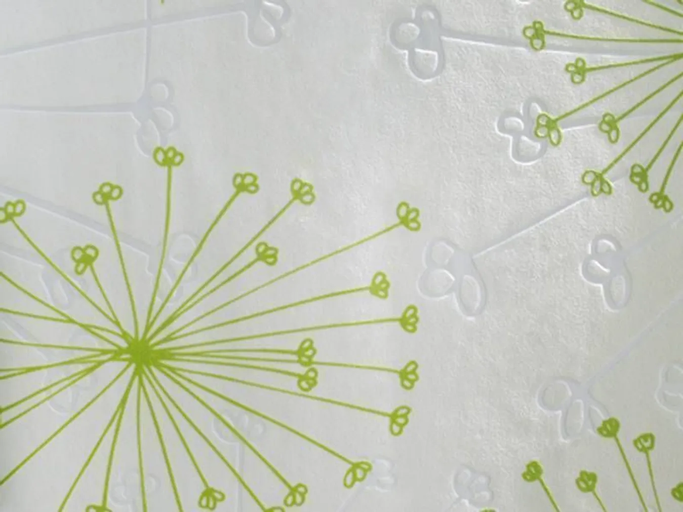 TAPEET DUTCH WALLCOVERINGS RAFFI CITY GARDEN PAPYRUS GREEN WHI