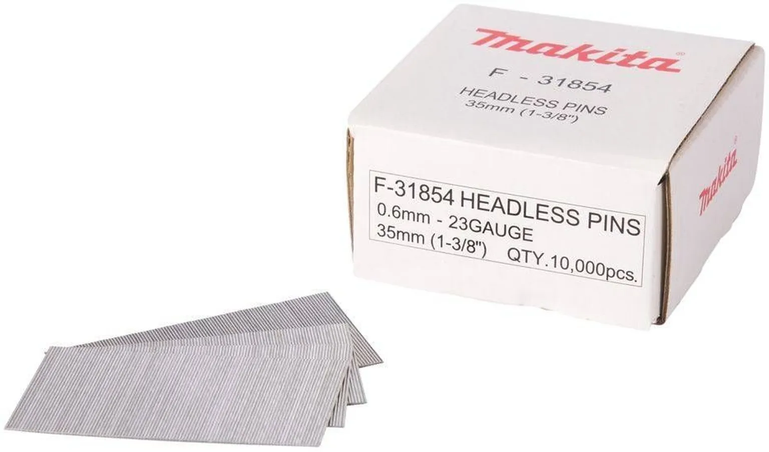 NAELAD MAKITA PIN 0,6X35MM 23GA TERAS 10000 TK. DPT353, PT354