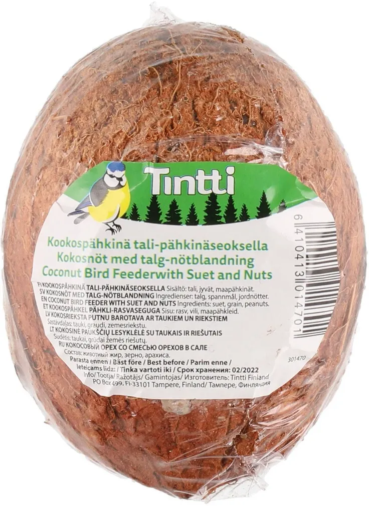 LINNUTOIT TINTTI KOOKOSPÄHKLIPALL 350G