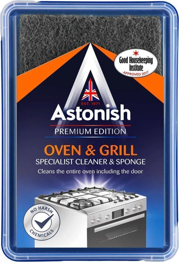 PUHASTUSVAHEND JA SVAMM ASTONISH AHJULE JA GRILLILE 250G