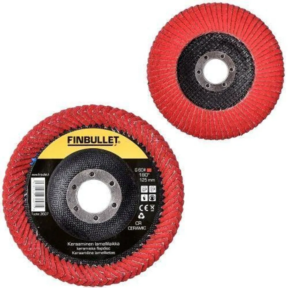 LAMELLKETAS FINBULLET 125MM 60/180° CERAMIC