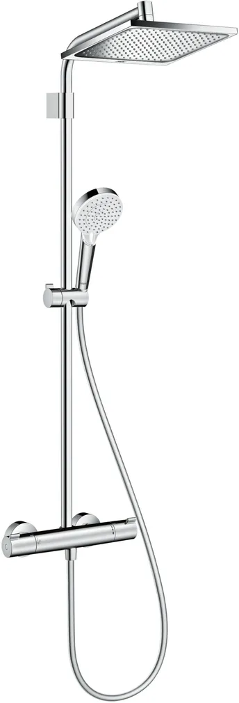 DUŠISEGISTI HANSGROHE CROMETTA E240+JBL TERMOSTAAT ÜLA- JA KÄSIDUŠIGA