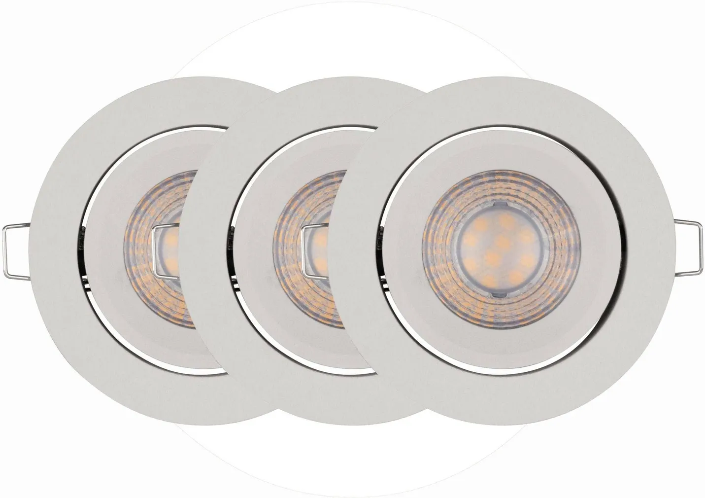 RIPPLAEVALGUSTI KOMPLEKT LEDVANCE 3X5W LED 2700K 400LM A++