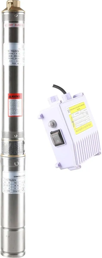 PUURKAEVUPUMP 75QJD214 3" 550W 4800L/H 46M
