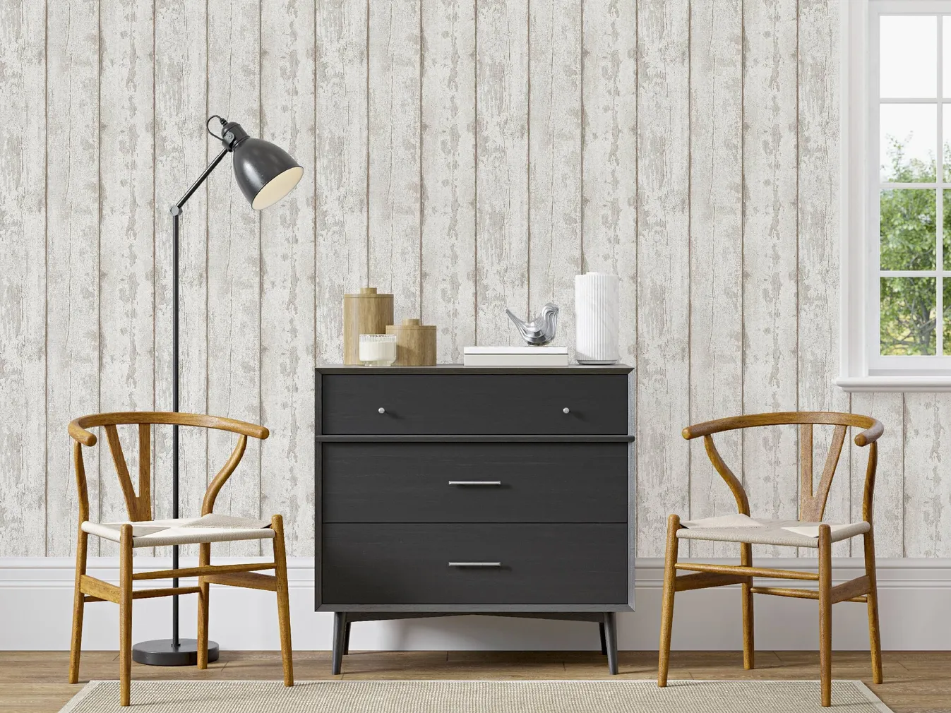 TAPEET ARTHOUSE ISELIIMUV P&S WHITE WASHED WD 0,53X6M