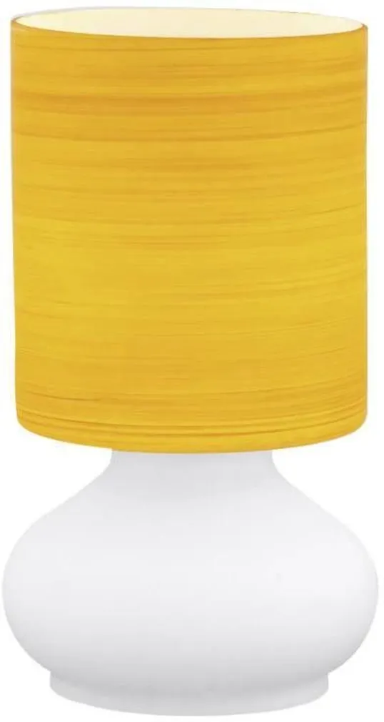 LAUALAMP EGLO LEONOR 60W E27 VALGE/ORANŽ