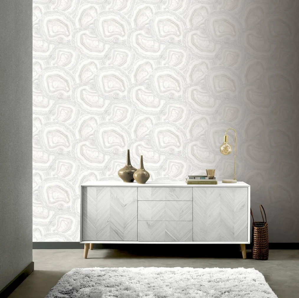 TAPEET ARTHOUSE AGATE SOFT WHITE