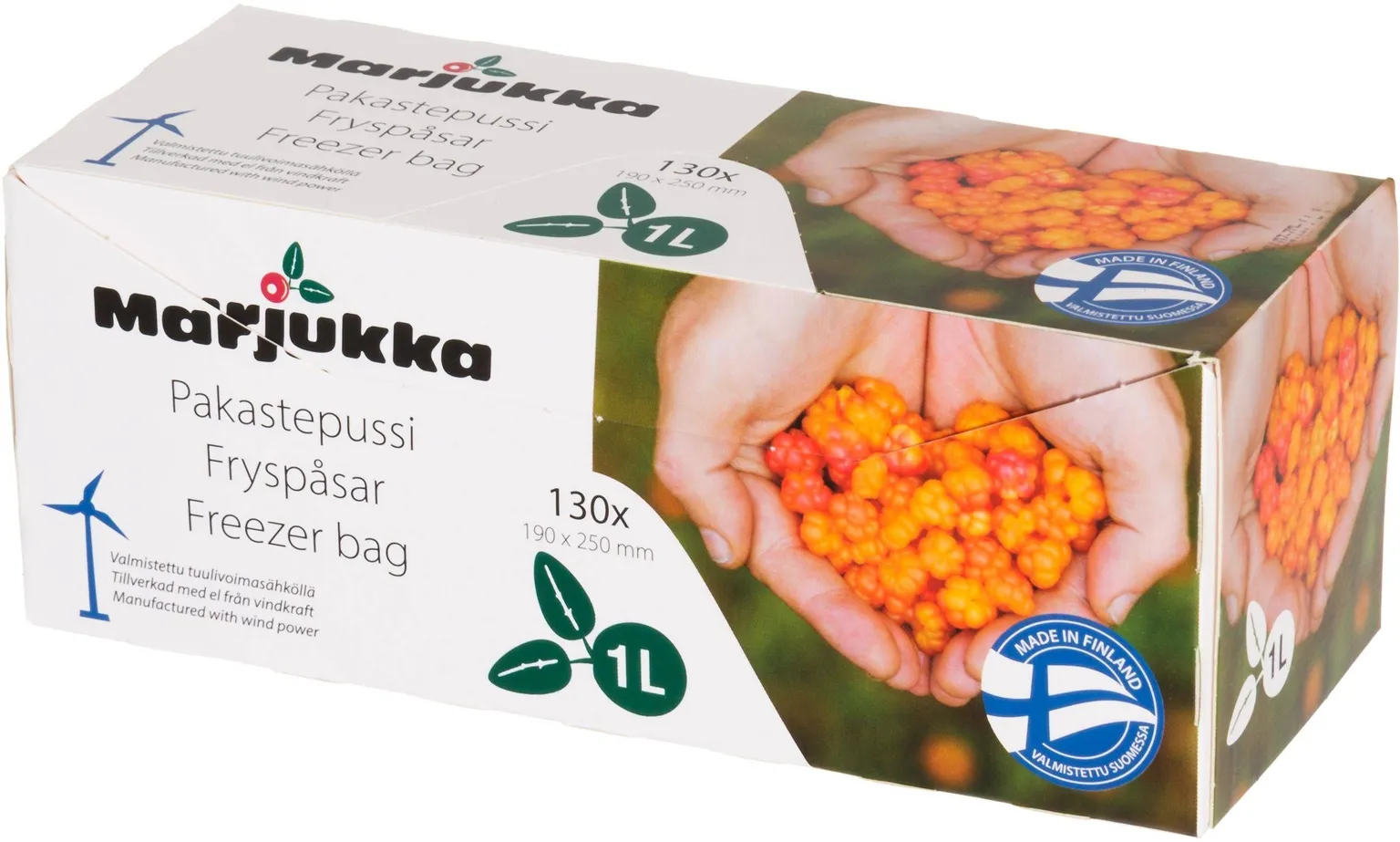 SÄILITUSKOTT MARJUKKA 1L 130TK PAKIS