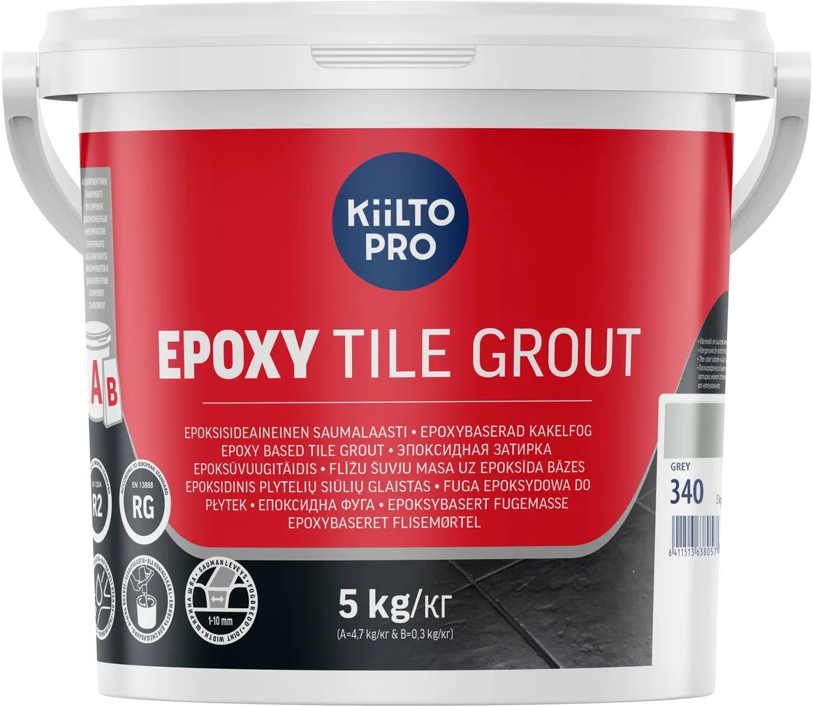 VUUGITÄIDE KLIITO EPOXY 5KG 340 HALL