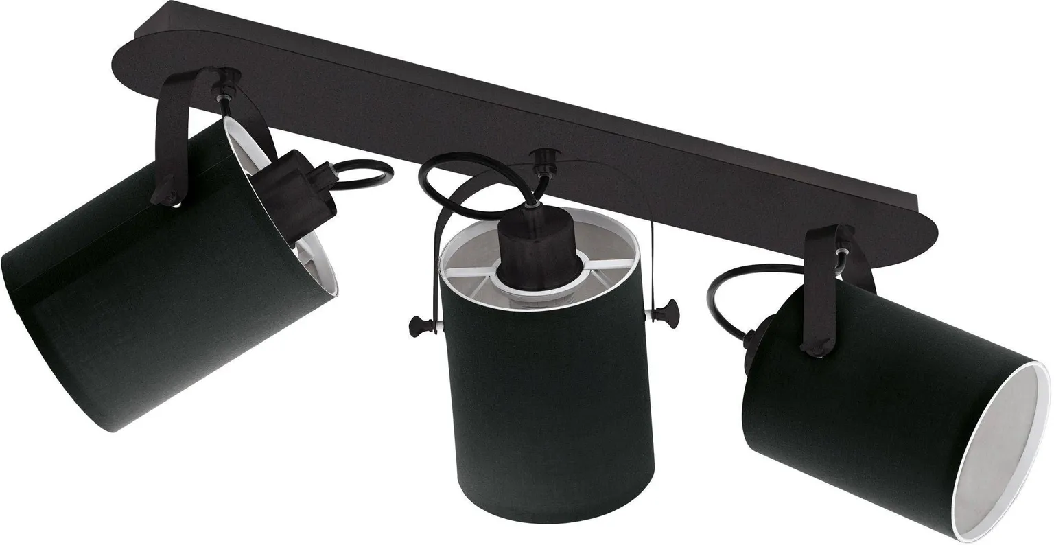 KOHTVALGUSTI EGLO VILLABATE E27 3X10W MUST