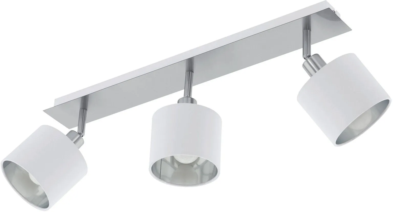 KOHTVALGUSTI EGLO VALBIANO E14 3X40W NIKKEL/VALGE
