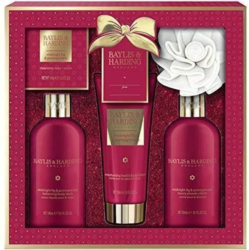 KINKEKOMPLEKT BAYLIS&HARDING VIIGIMARI & GRANAATÕUN 5-OSALINE