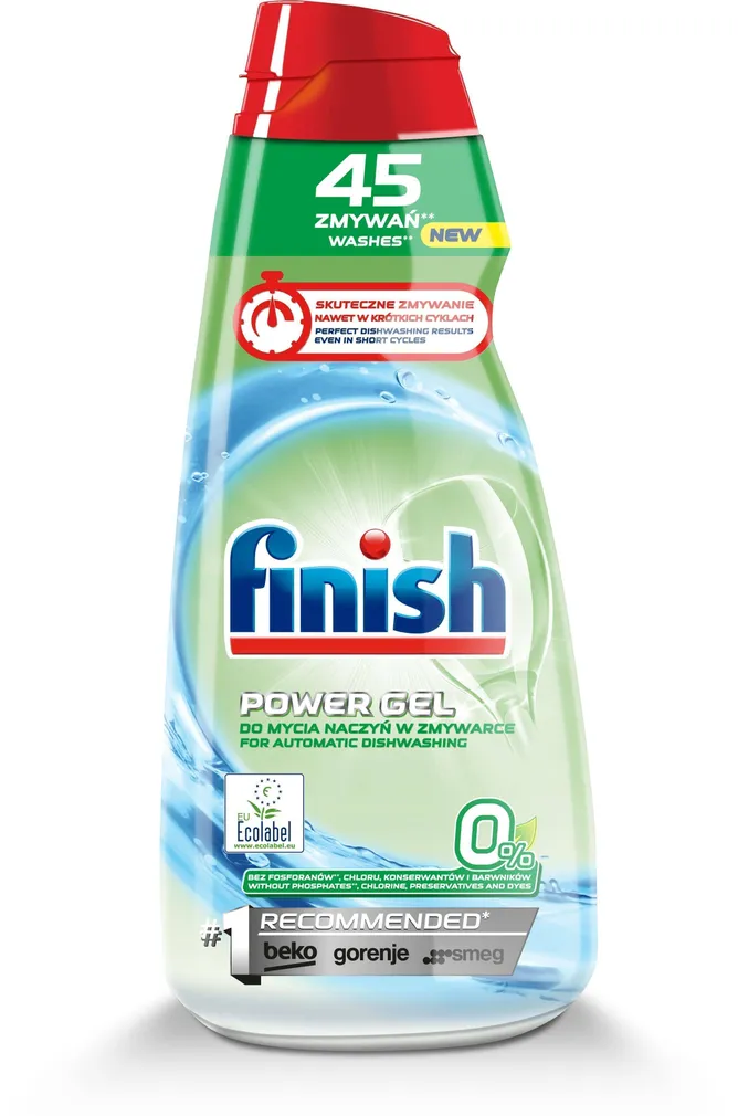 NÕUDEPESUMASINA GEEL FINISH ALL-IN-1 ECO 0% 900ML
