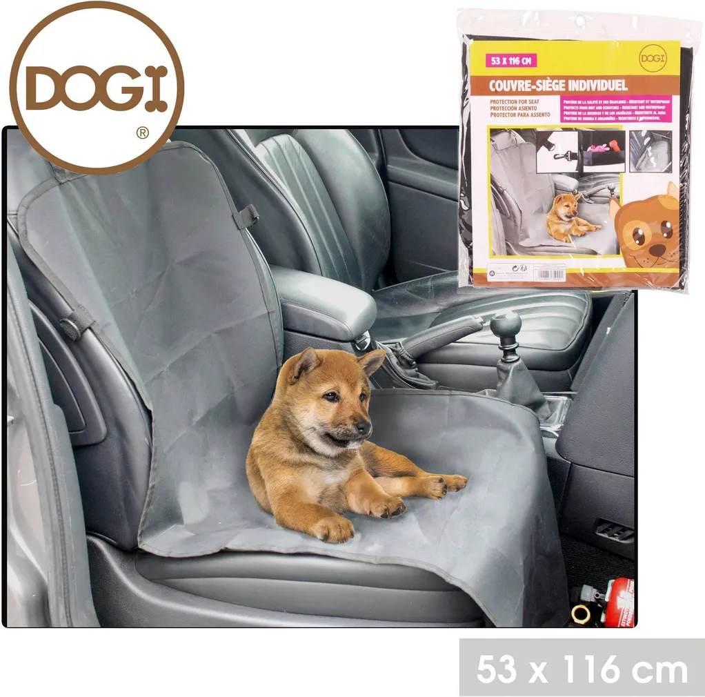 LEMMIKLOOMA ISTMEKATE AUTOSSE DOGI 53X116CM MUST