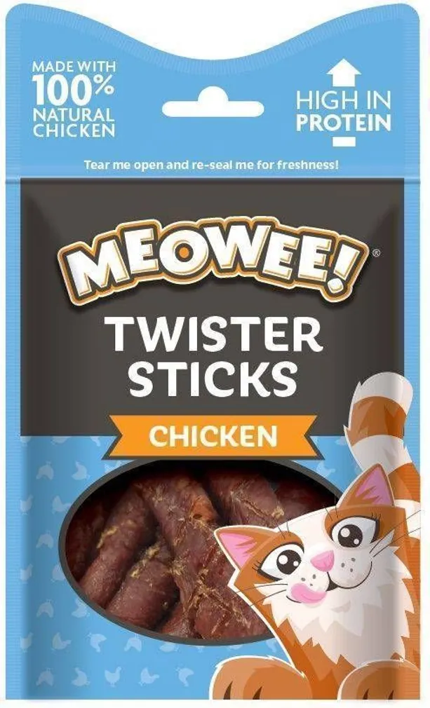 LEMMIKLOOMA KASSIMAIUS MEOWEE! KANAPULGAD 35G