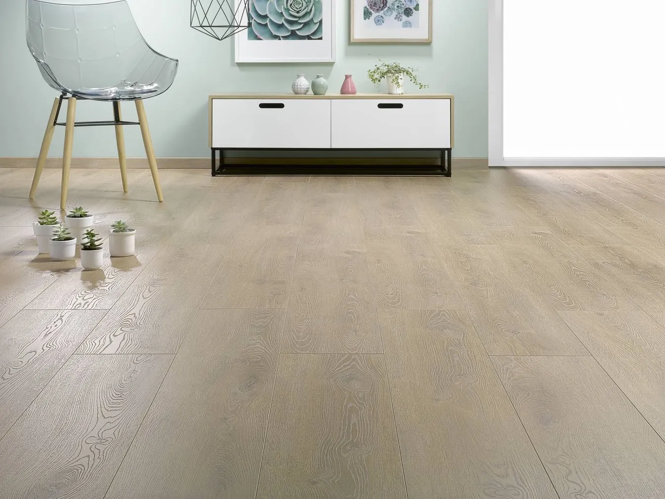 LAMINAATPARKETT ALSAFLOOR VETTHÜLGAV 8MM TAMM ALMOND V4 1-LIPP