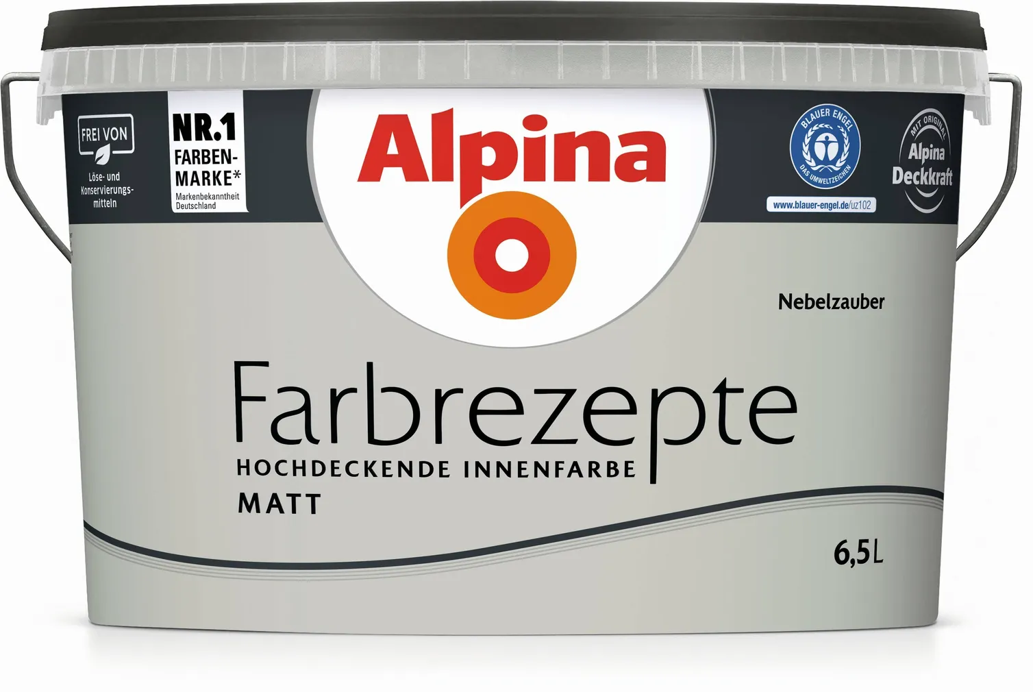 SEINAVÄRV ALPINA FARBREZEPTE 6,5L NEBELZAUBER MATT