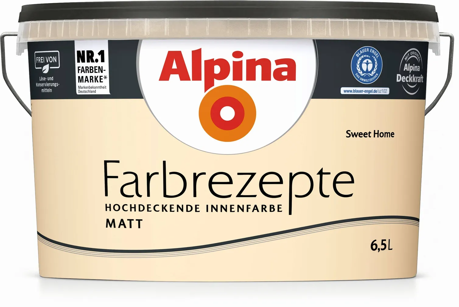 SEINAVÄRV ALPINA FARBREZEPTE 6,5L SWEET HOME MATT